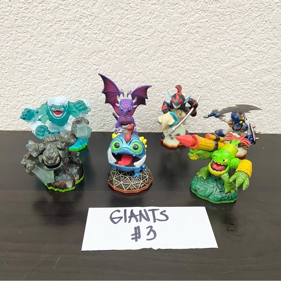 SKYLANDERS Activision Giants #3 Lot of 7 Loose Figure Toys - Picture 2 of 15